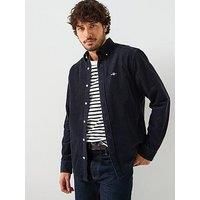 Gant Regular Fit Corduroy Long Sleeve Shirt - Navy
