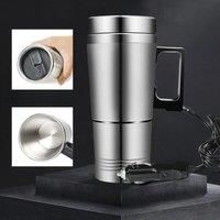 Electric Heating Car Kettle Car Heating Cup Electric Kettle Stainless Steel Smart Temperature