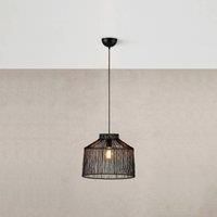 Marksljd Capanna pendant light, metal, black