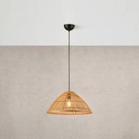 Marksljd Capello pendant light made of bamboo, natural