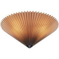 Marksljd Plisado ceiling light, grey, 50 cm