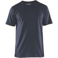 Blaklader dark navy men's cotton short-sleeve T-shirt #3525