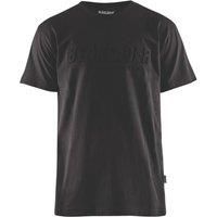Blaklader 3D-logo black men's cotton short-sleeve T-shirt #3531