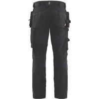 Blaklader 2-Way Stretch Trousers Black 32" W 31" L (215TC)