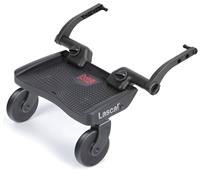 Lascal Mini BuggyBoard, Compatible with 99% of Pushchairs, Ideal for Smaller Strollers, 3D Red