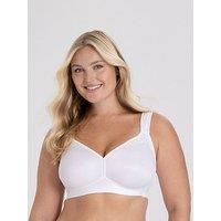 Miss Mary of Sweden Smoothly Womens Non-Wired Minimizer T-Shirt Bra White