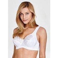 Miss Mary of Sweden Amsterdam Women's Underwired Bra with No-Slip Straps White