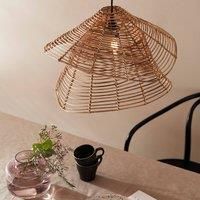 PR Home Olga hanging light, rattan, 51 cm