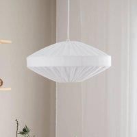 PR Home Edith pendant light, 38 cm, cotton, white