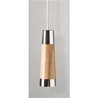 Miller Classic Conical Light Pull, Natural Oak