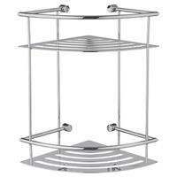 Miller Classic Corner Shower Shelf, Chrome