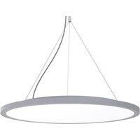 Glamox C95-P Circle hanging lamp grey DALI-dim 4,000K 39W
