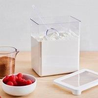Gastromax Dry Food Keeper 3.5 Liter Transparent White Colour, One Size