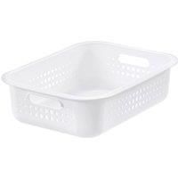 SmartStore - Basket Recycled 10 - Small Box - Recycled plastic - White