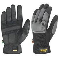 Snickers Power Core Gloves Black/Grey Large (8562H)