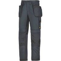 Snickers AllRoundWork Everyday Work Trousers Steel Grey 33" W 32" L (659CC)