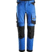 Snickers 6341 Mens Allround Work Stretch Slim Fit Trousers True Blue/Black 44" 30"