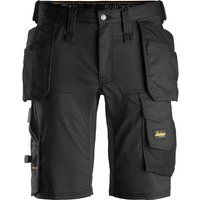 Snickers Stretch Work Shorts with Holster Pockets Grey / Black