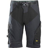 Snickers 6914 FlexiWork Comfort Shorts Grey / Black 50"
