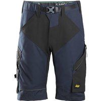 Snickers 6914 Mens FlexiWork Comfort Shorts Navy / Black 35"