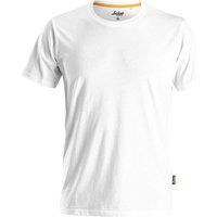 Snickers 2526 Mens Allround Work Organic Cotton T Shirt White XL