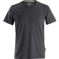 Snickers 2526 Mens Allround Work Organic Cotton T Shirt Grey 3XL