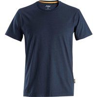 Snickers 2526 Mens Allround Work Organic Cotton T Shirt Navy L
