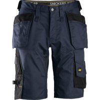 Snickers 6151 Mens Allround Work Stretch Loose Fit Holster Pockets Shorts Navy Blue 41"