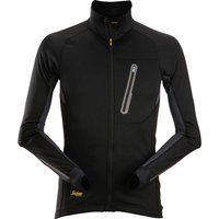 Snickers 9448 Lite Work Slim Fit Midlayer Top Black / Steel Grey XL
