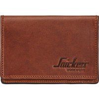 Snickers Leather Wallet Card Holder Brown