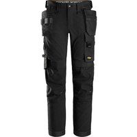 Snickers 6275 Mens Allround Work 4 Way Stretch Holster Pocket Work Trousers Black 33" 28"