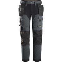 Snickers 6275 Shell Stretch Trousers Steel Grey 39" W 32" L (167TV)