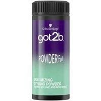 Schwarzkopf Got2b Volumising Hair Styling Powder Unisex Root Boost Natural Hold
