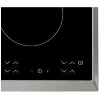 AEG HK634060XB 58cm Touch Control Ceramic Hob With Stainless Steel Tr HK634060XB