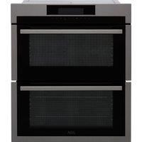 AEG DUE731110M Built Under Double Oven - Silver