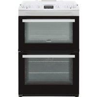 Zanussi ZCK66350WA 60cm Dual Fuel Cooker in White HA3348