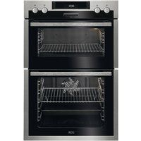 AEG DCS431110M BuiltIn Multifunction Double Electric Oven, Stainless Steel