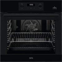 AEG BEB355020B SteamBake Black Built in Single Oven - Black