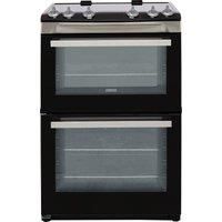 Zanussi 60cm Double Oven Induction Electric Cooker  Stainless Steel