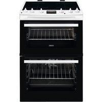 Zanussi ZCI66280WA Electric Cooker with Induction Hob - White - A Rated