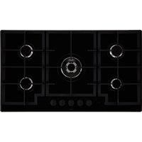 AEG HKB95450NB Black Gas Hob  90cm