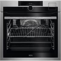 AEG 9000 SteamPro Electric Builtin Single Oven  Stainless Steel