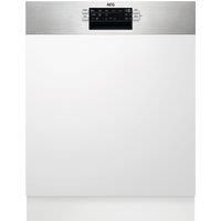 AEG 6000 Series 13 Place Settings Semi Integrated Dishwasher FEE63600ZM