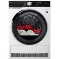 AEG 9000 Series 9kg Freestanding Heat Pump Tumble Dryer - White TR959M6BC