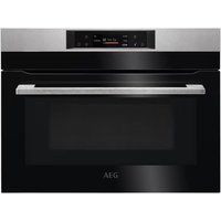 AEG KMK768080M Built In Compact Electric Single Oven - Stainless Steel