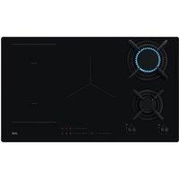 AEG 8000 Series Dual Fuel 2 Induction Zones and 2 Burner Gas Hob