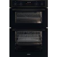 Zanussi ZKCNA7KN Built In 59cm Electric Double Oven A Black