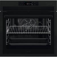 AEG AssistedCooking BSE778380T Built In Electric Single Oven - Matte Black - A++ Rated, Black
