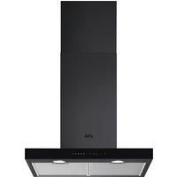 AEG 90cm Flat Cooker Hood With Hob2Hood - Stainless Steel