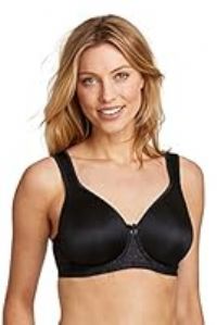 Miss Mary of Sweden Smooth Lacy Women/'s Moulded Cup Supportive Underwired T-Shirt Bra Gift for her, Gift for Women Black